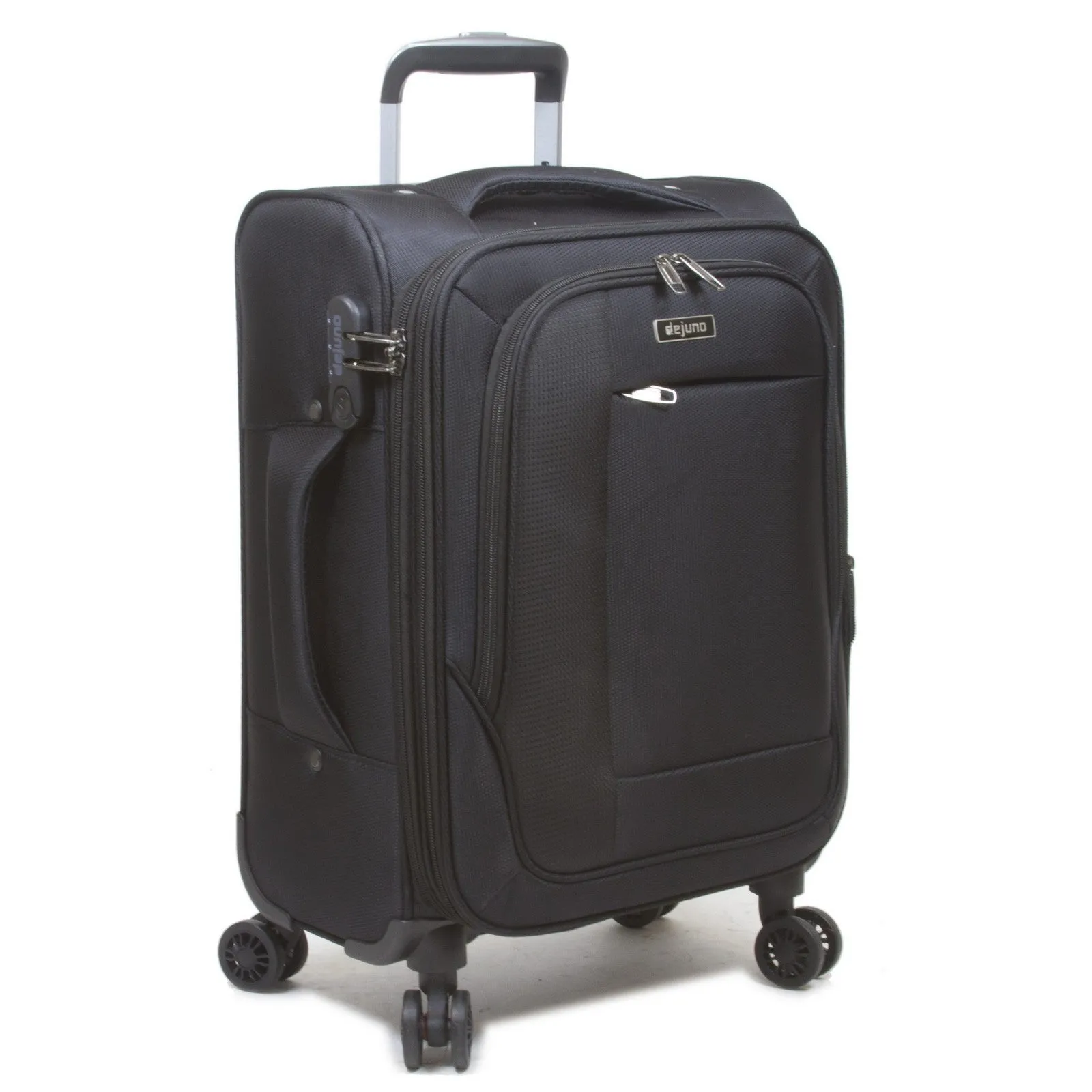 Dejuno Twilight Lightweight Nylon 3-Piece Spinner Luggage Set