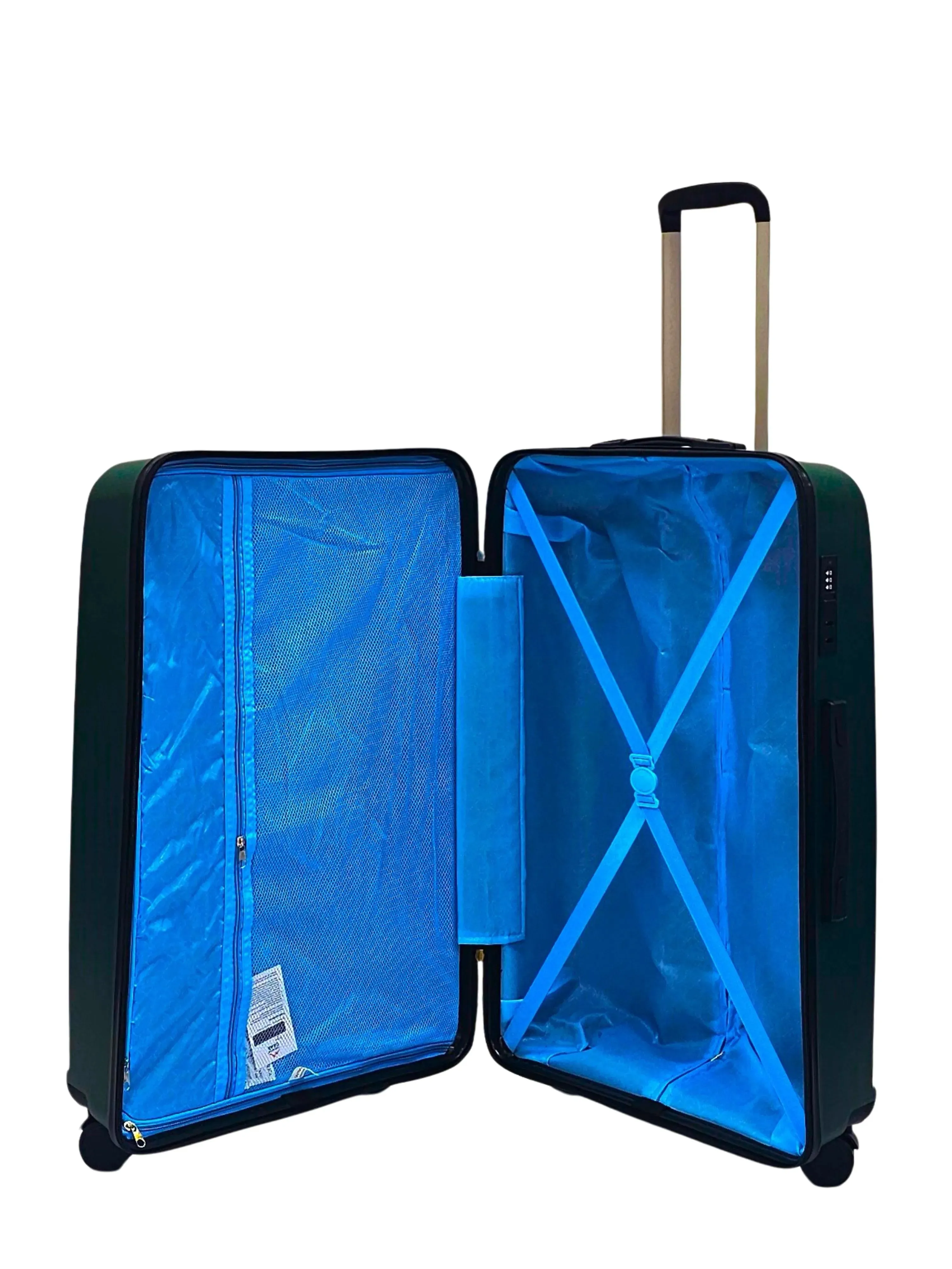 Suitcase Carry On Hand Cabin Check in Hard-Shell Luggage Set